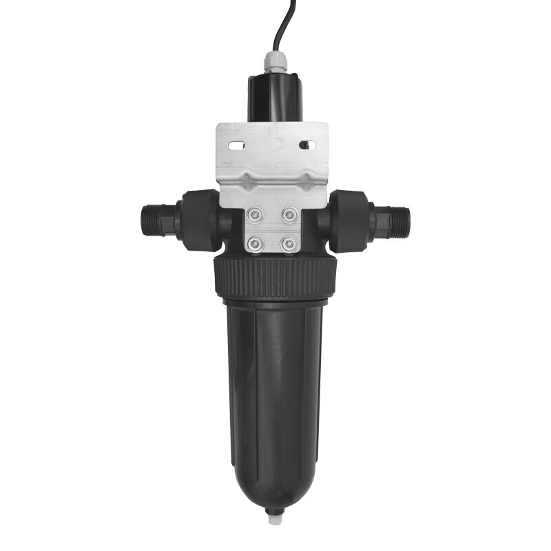 Nástěnná montážní konzola a zadní strana UV lampy Cintropur