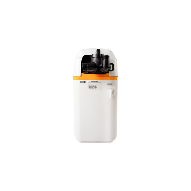 Zadní strana změkčovače vody HydroSoft ELITE Mini