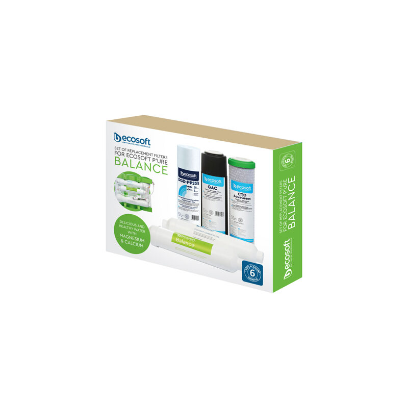 Balení sady náhradních filtrů Ecosoft Balance