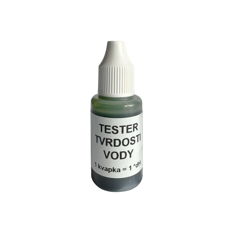 Kapkový tester tvrdosti vody, 15 ml