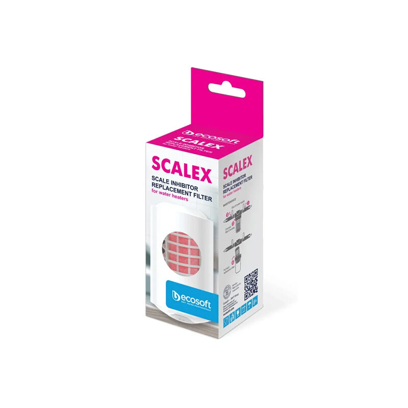 Náhradní filtrační vložka Ecosoft SCALEX do bojlerového filtru v balení