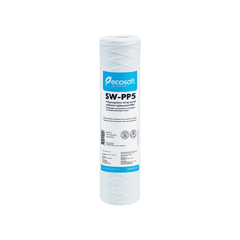 Ecosoft PP vinutá filtrační vložka s jemností filtrace 5 mikron